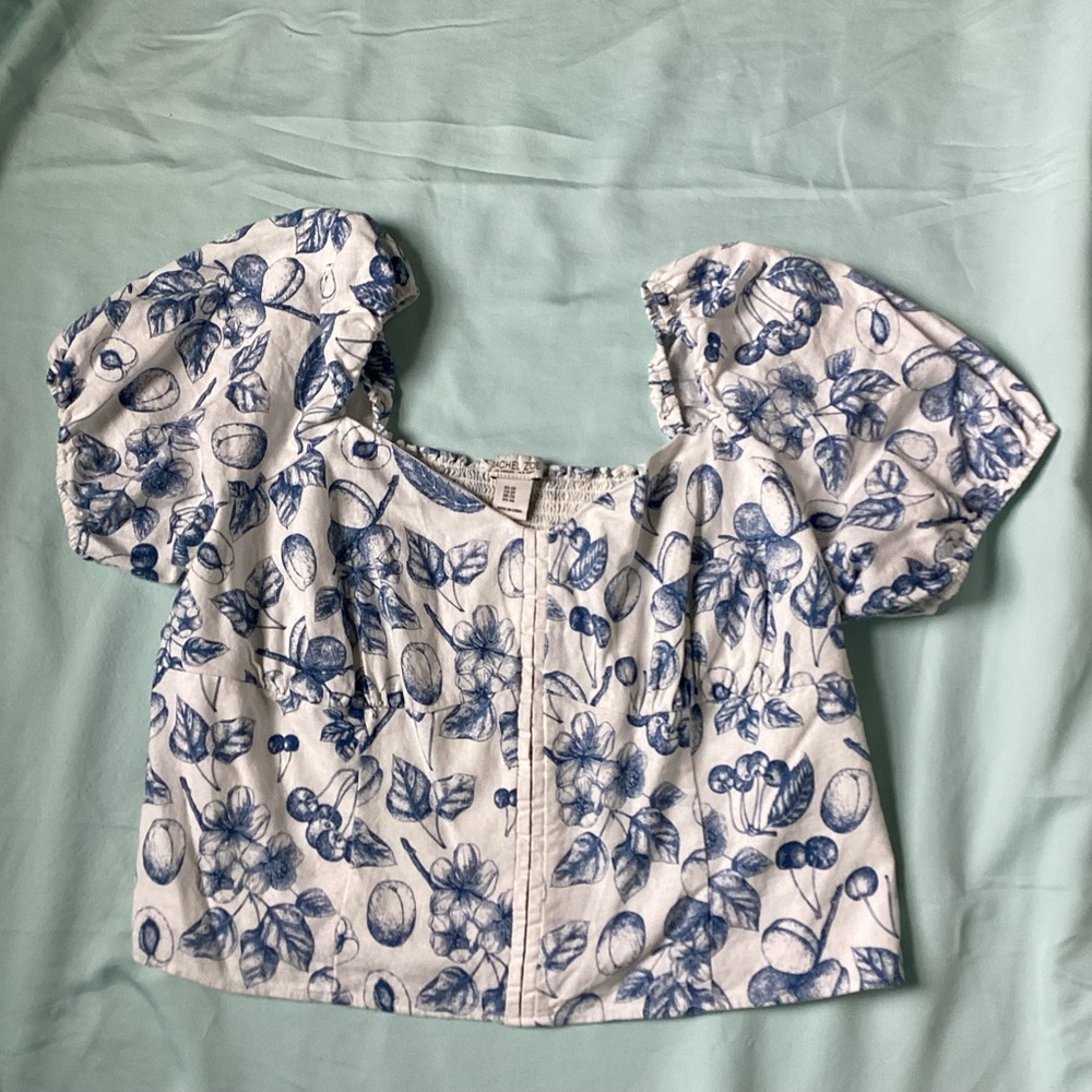 Rachel Zoe Print Ladies Top Size 1X